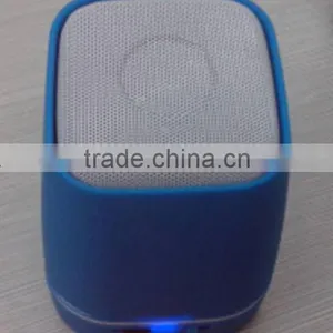 Promotional Led Light Bluetooth Speaker,SD Card Portable Speaker With LED Ring thumbnail-4