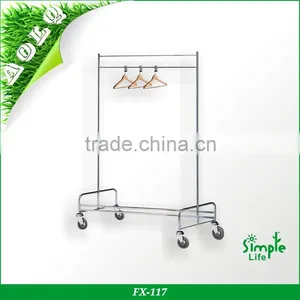 OEM Clothes Hanger Racks and Stands With Wheels thumbnail-1