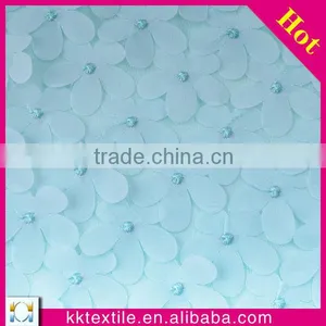 Hot Sale in Western Country Chiffon Embroidery Lace Cloth Fabric thumbnail-2