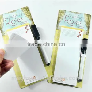 China Manufacturer Custom Tear-odd Shopping List With Rubber Magnet as Fridge Magnet thumbnail-4