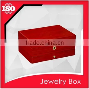 High-end Wooden Craft Packing Box With Mirror thumbnail-1