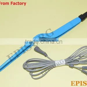 Bayonet Bipolar Forceps Reusable, 20 Cm, Tip 2 mm With Bipolar Cord Reusable thumbnail-1