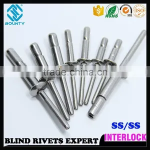 FACTORY HIGH QUALITY STRUCTURAL INTER-LOCK RIVETS thumbnail-1