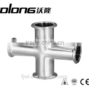 Stainless Steel 4-Way Cross Pipe Fitting Favorable Price thumbnail-1