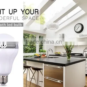 Bluetooth Colorful Smart LED Light Music Speaker thumbnail-2