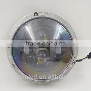 Stainless Steel Bracket Ring For Harley 7" LED Sealed Beam Headlight thumbnail-2