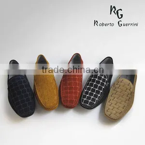 Genuine Leather Trendy Men Casual Flat Shoes thumbnail-1