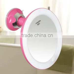 10x Magnifying Travel LED Makeup Mirror Wall Mounted thumbnail-1