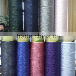 Nylon Color Yarn Dope Dyed Black POY DTY 70/24/2 Ddb thumbnail-1