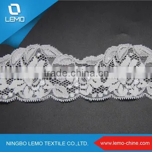Elastic Tricot Trim Lace for Ladies' Dress thumbnail-6