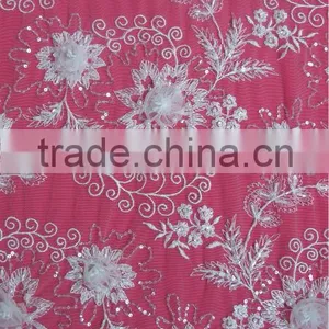 Beautiful Design 3d Birdal Fabric and Lace thumbnail-1