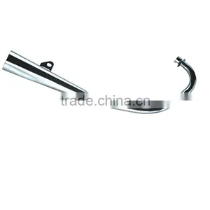 Motorcycle Parts Stainless Material Car Universal Moto Muffler thumbnail-2