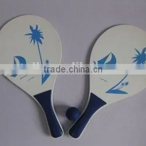 Fashional Wooden Beach Rackets, Wooden Beach Tennis Racket thumbnail-1