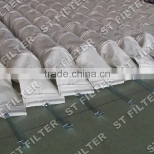PE Dust 500 Micron Filter Bag for Steel Industry,water Oil Repellent Filter Bag thumbnail-4