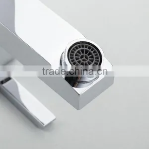 Brass Square Basin Mixer/high Grand Faucet thumbnail-3