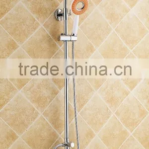 Brass Hard Tube Shower Mixer Set/wall Mounted Bath Shower Faucet thumbnail-1