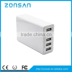 CE/FCC/RoHS Approved 5-PORT USB Phone Charger Wall Charger thumbnail-1