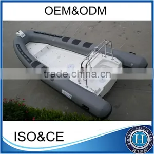 2016 Popular CE Certified Inflatable Rib Boat 520 With Hypalon for Sale thumbnail-2