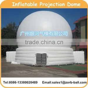 Giant White Inflatable Marquee Projection Tent, Inflatable Sphere Dome for Parties and Events thumbnail-1
