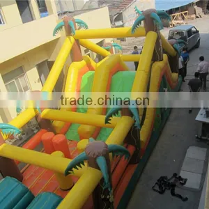 Plam Jungle Boot Camp Inflatable Obstacle Course thumbnail-4