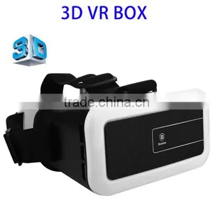 New Listing 3D VR Headwear Glasses for 4.0 to 6.0 Inch Smartphones, Virtual Reality Box thumbnail-1