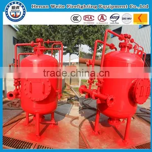 PHYM/PHYML Fire Fighting Pressure 1 Cubic Tank Pressure Type Foam Tank Vertical and Horizontal Traffic 24-80 (L/S) thumbnail-1