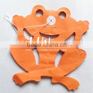 Tissue Frog Shape Honeycomb Paper Garland for Birthday Party Decorations thumbnail-1