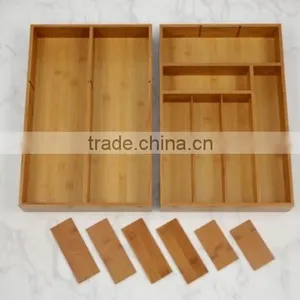 New Design Wooden Box for Cutlery , Wooden Box for Cutlery , Cutlery Tray Set thumbnail-2