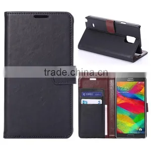 High Quality Mobile Phone Case From China Supplier, pu Leather Wallet Case for Samsung Galaxy Note 4 Mobile Phone D0155 thumbnail-5