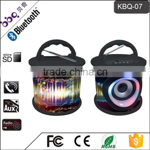 BBQ KBQ-07 5W 1200mAh Mini Portable Wireless Bluetooth Speaker thumbnail-2