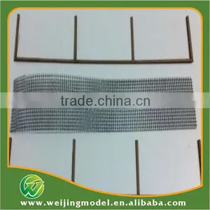 New Model HO Plastic Cheap Garden Fence for Architecture Model Train Quality Choice thumbnail-2