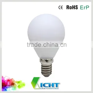 2016 New Model Bulb Whole Plastic SMD2835 G45 E14 5W Led Bulb thumbnail-1
