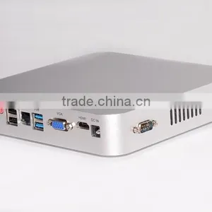 Low Power Intel Quad Core N3150 Fanless Desktop Computer Windows 8 Media Player WiFi 1Ethernet12v Mini pc RAM 8G 16G SSD 1TB HDD thumbnail-4