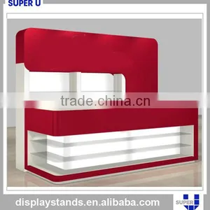 Front Service Counter Furniture Cheap Reception Counter With Glass thumbnail-5