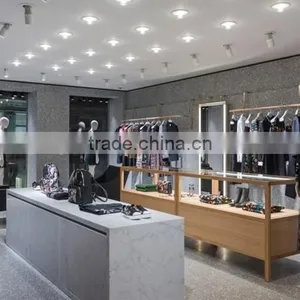 Tailor Made Attractive Modern Fashion Retail Cloth Shop Decoration thumbnail-2