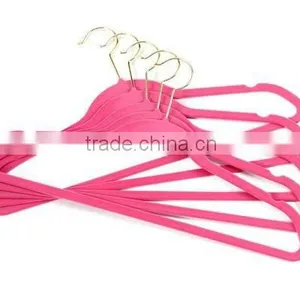 Flocked Velvet Hanger thumbnail-1