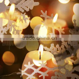 LED Canvas Painting,wall Art, Lighted up Candle Painting,Christmas Wall Decor thumbnail-1