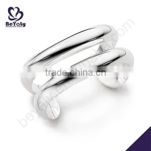 2015 Latest Fashion Jewelry 925 Sterling Silver Myanmar Jade Bangle thumbnail-1