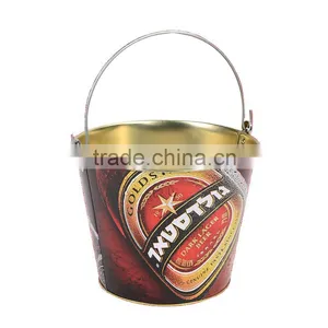 Metal Tin Ice Bucket, Customized Printing Ways Available thumbnail-3