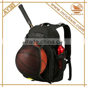 Outdoor Sports Backpack Bag With Football Holder/Pouch Basketball Backpack thumbnail-1