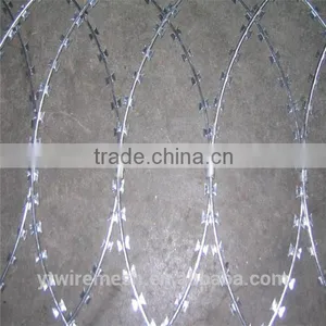 (Hot Sell)Razor Barbed Wire, Prison Razor Barbed Wire Mesh Fence thumbnail-1