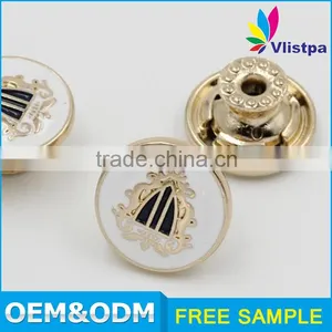 Classic Wholesale Custom Metal Jeans Button for Pants thumbnail-4
