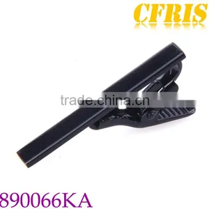 Polished Black Tie Clips,custom Tie Clip thumbnail-1