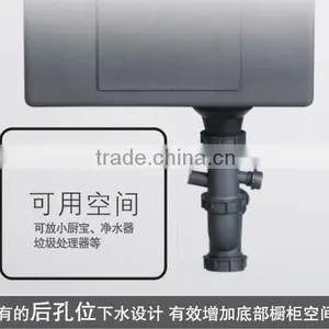 Modern Kitchen Docorative Sink Stackable Kitchen Sink Undermount Double Handmade Kitchen Sink R-15-3118 thumbnail-4