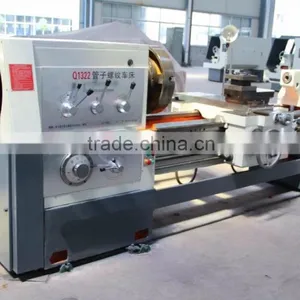 QK1335 Mini High Quality CNC CKNC Pipe Threading Lathe thumbnail-2