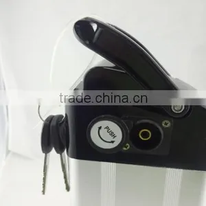 GEB Rechargeable Li-ion 36V 10Ah Silver Fish Battery for Electric Bicycle With Charger thumbnail-4