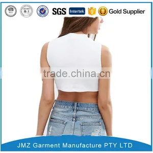 Blank Tank Top Pictures of Girls Cotton Tops Oem China Supplier thumbnail-2