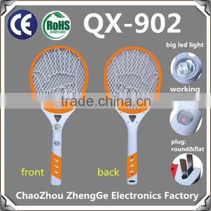 QX902-1 Mosquito Bat Bug Zapper With Apple Indicated Light on Handle thumbnail-3