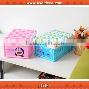 Cartoon Style Foldable Plastic Storage Box thumbnail-1