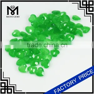 2015 Best Products Heart Shape Natural Color Malay Jade Stone thumbnail-5